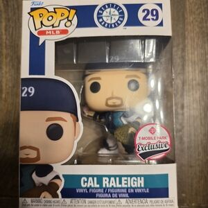 Funko Pop! Cal Raleigh - Teal, Navy & White MLB Figure